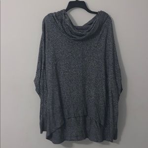 turtle neck oversized sweater